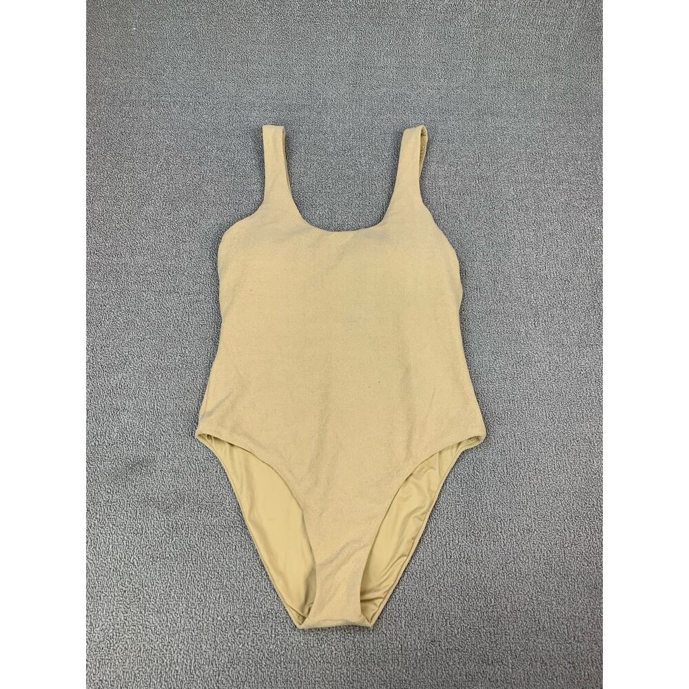 It’s‎ Now Cool One Piece Swimsuit Textured Beige Large